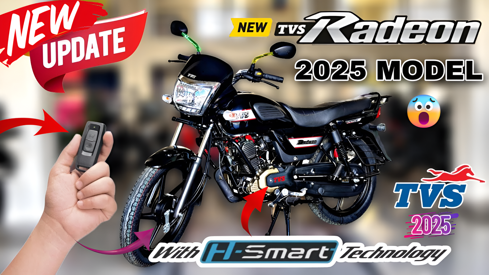 कम बजट में घर ले आए यह चमचमाती TVS Radeon 110cc इंजन के साथ प्रीमियम लुक कीमत मात्र 70,000